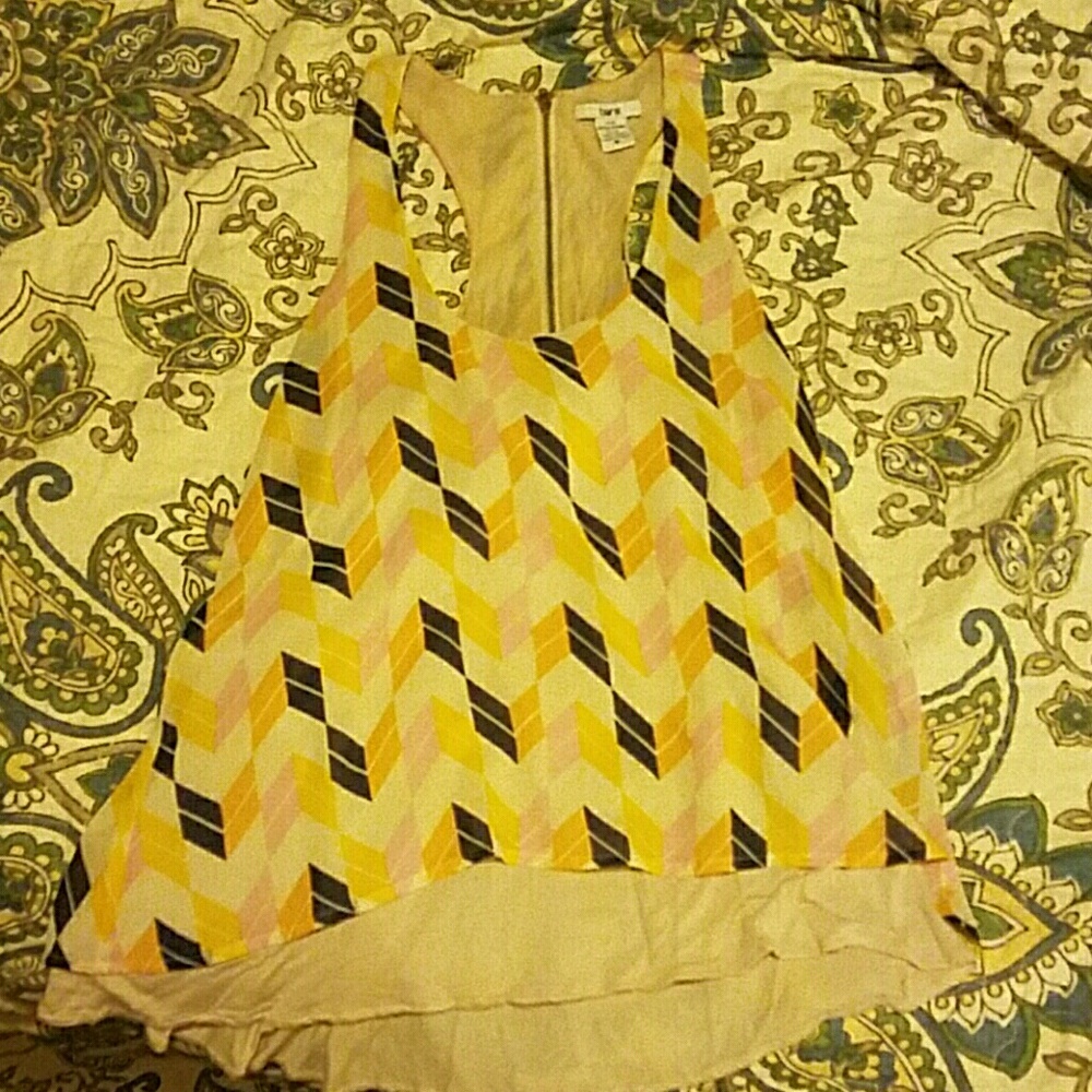 Multi Color layered Tank Top